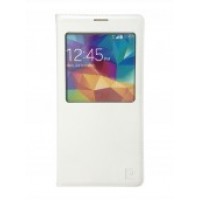 Metallic flip case Pierre Cardin white for Galaxy S5